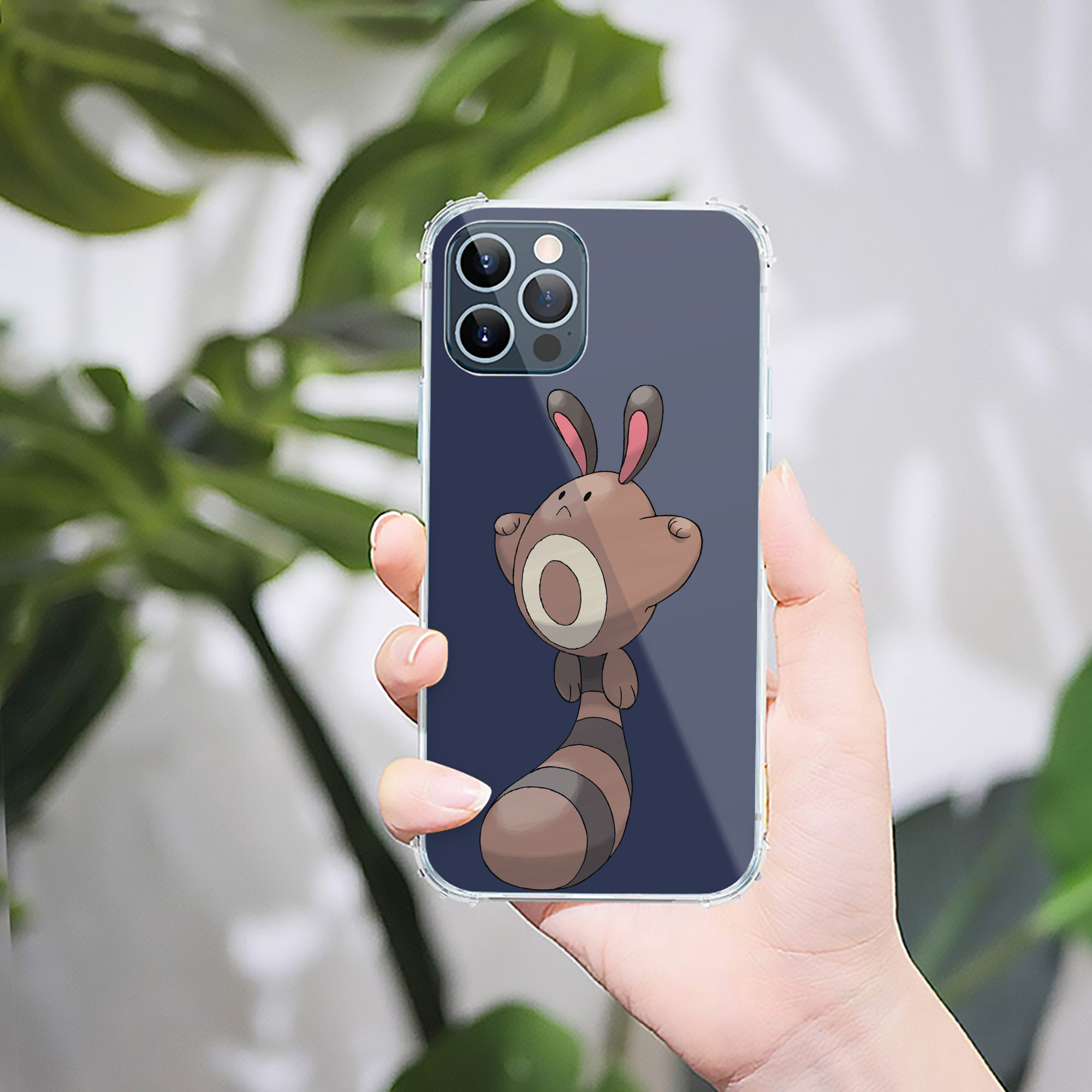 （画像用） ポケットモンスター Pokémon 【iPhone 12シリーズ対応】透明スマホケース（クリアソフトケース）